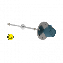 Датчик уровня поплавковый ПДУ-И.1500.5.Ф.65.25.01.В-ЕХD